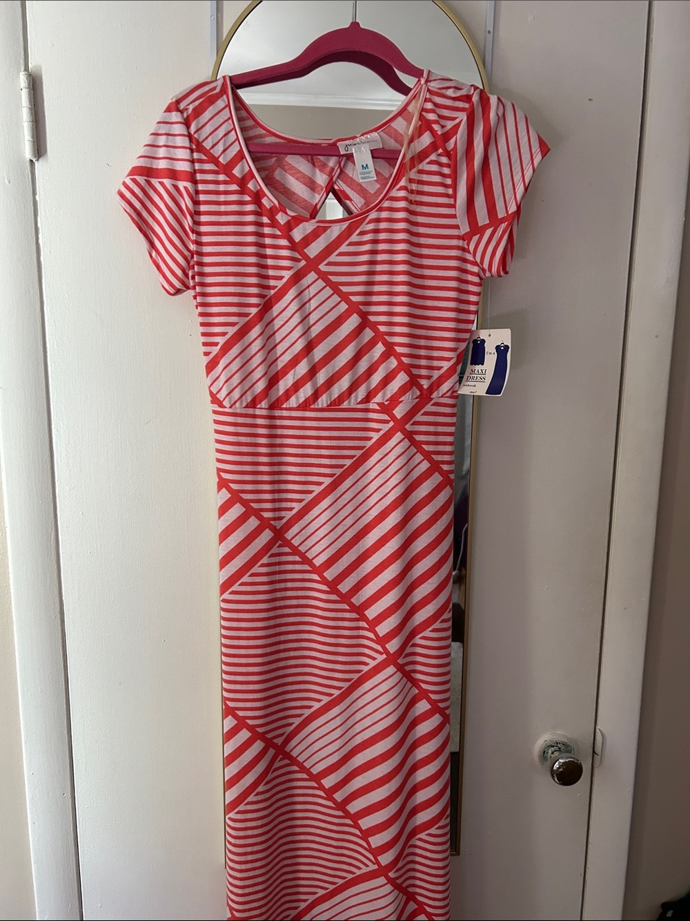 Chevron Maxi Dress